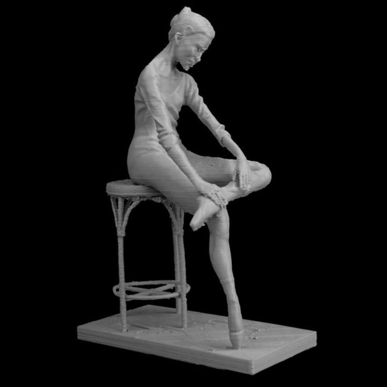 I modelli in 3D di famose sculture