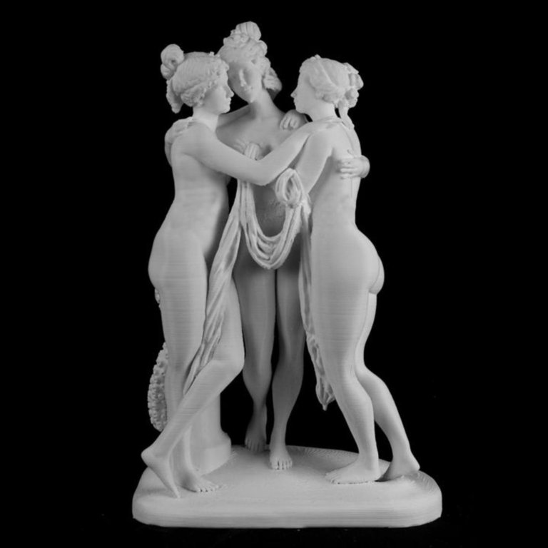 I modelli in 3D di famose sculture