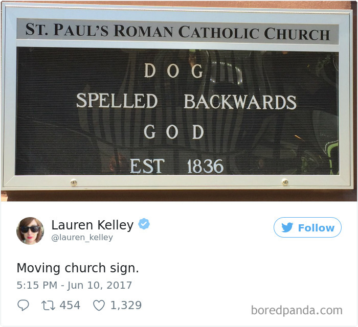 Cane è Dio al contrario