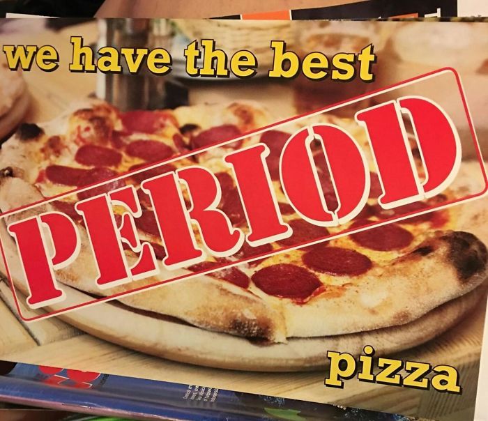 Vi ricordiamo che Period in inglese significa anche mestruazioni.