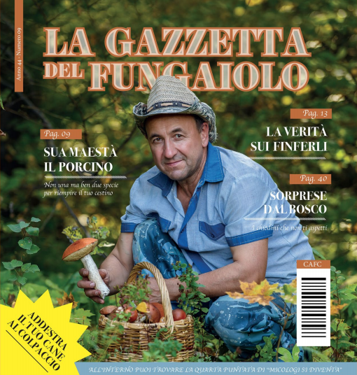 Questo mensile potrebbe spuntare come i funghi in casa vostra. Occhio a non mangiarlo, potrebbe essere velenoso.