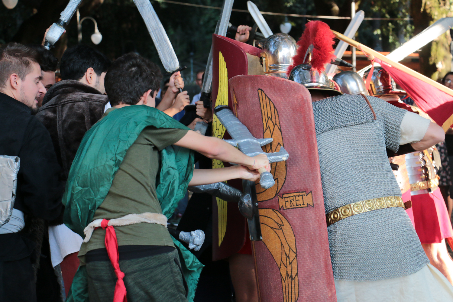 Una delle parate storiche che si svolgono durante la manifestazione