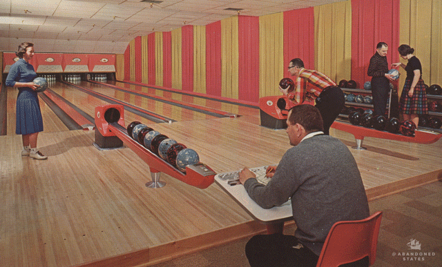 Di questa pista da bowling sono rimaste le strutture principali, le condizioni in cui le troviamo oggi sono un po' cambiate
VIA BOREDPANDA