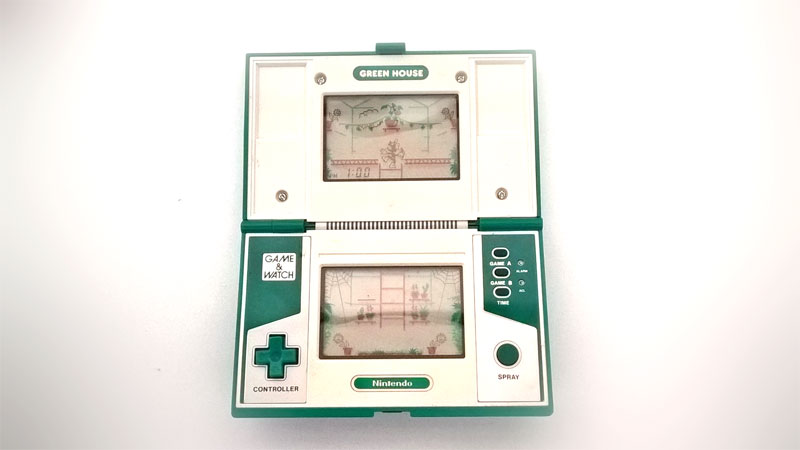 Green House, 1982, doppio schermo