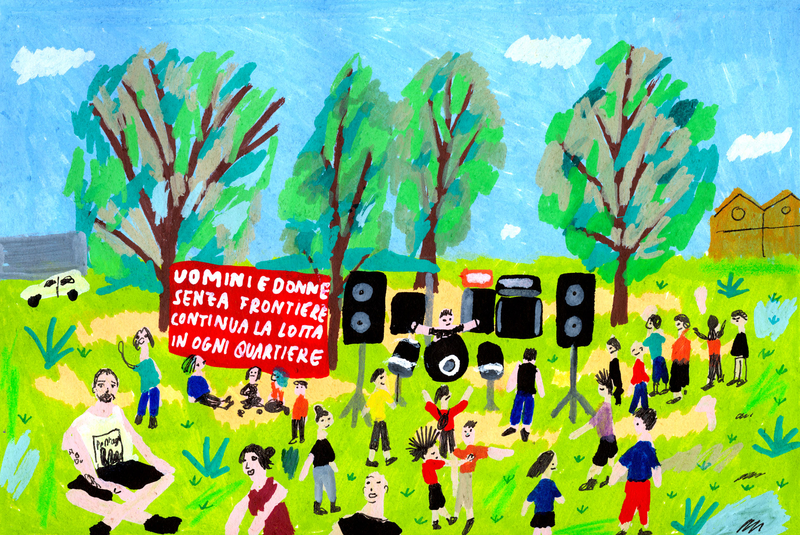 Taz in Milan © Chiara Dal Maso