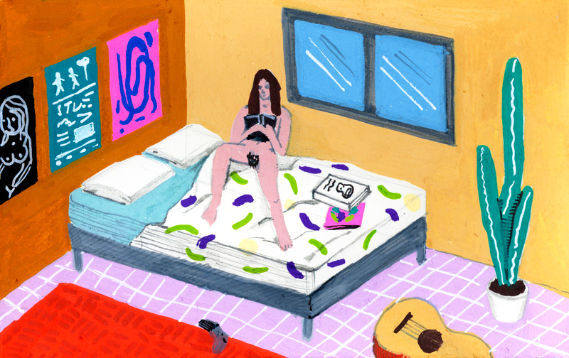 Naked in the bedroom © Chiara Dal Maso