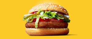 Vegan burger mac