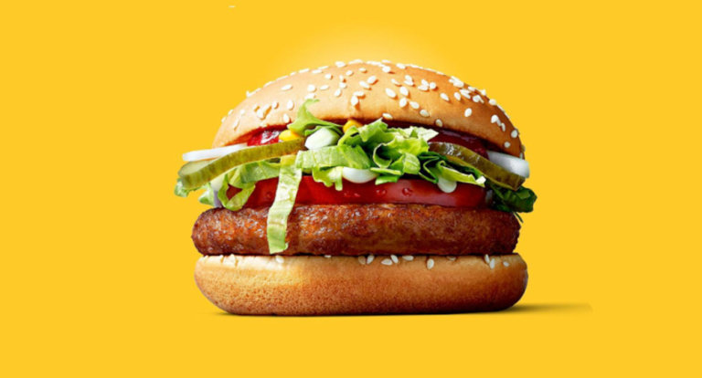 Vegan burger mac