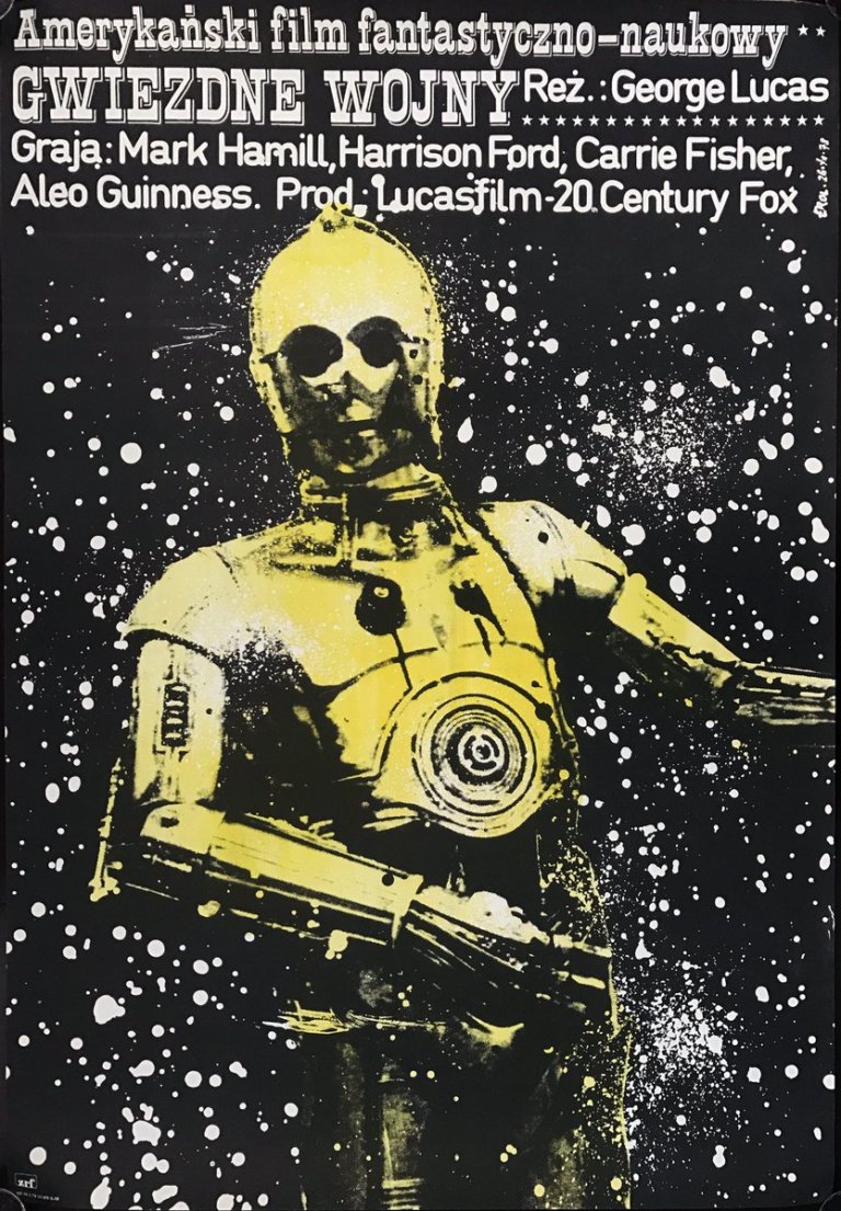 I poster sovietici di Star Wars