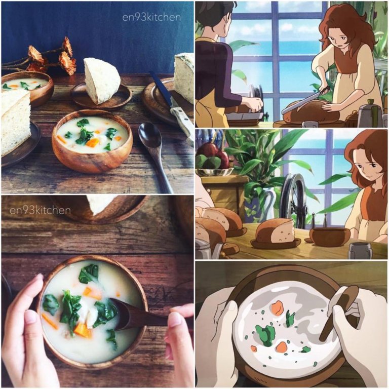 Il cibo dei film dello Studio Ghibli nella vita reale