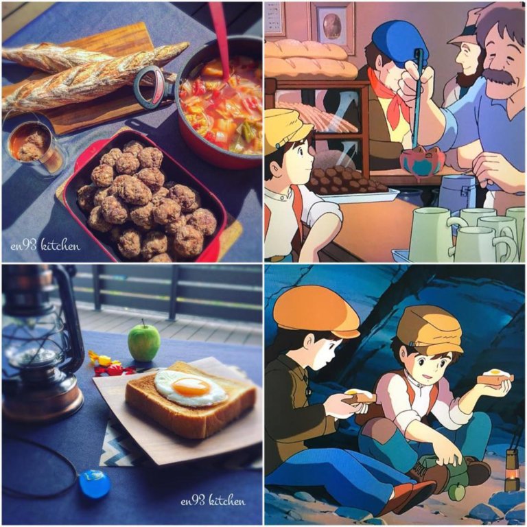 Il cibo dei film dello Studio Ghibli nella vita reale