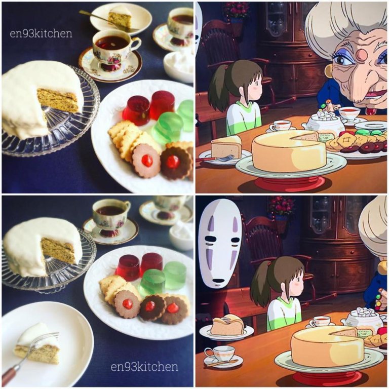 Il cibo dei film dello Studio Ghibli nella vita reale