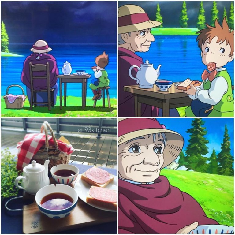 Il cibo dei film dello Studio Ghibli nella vita reale