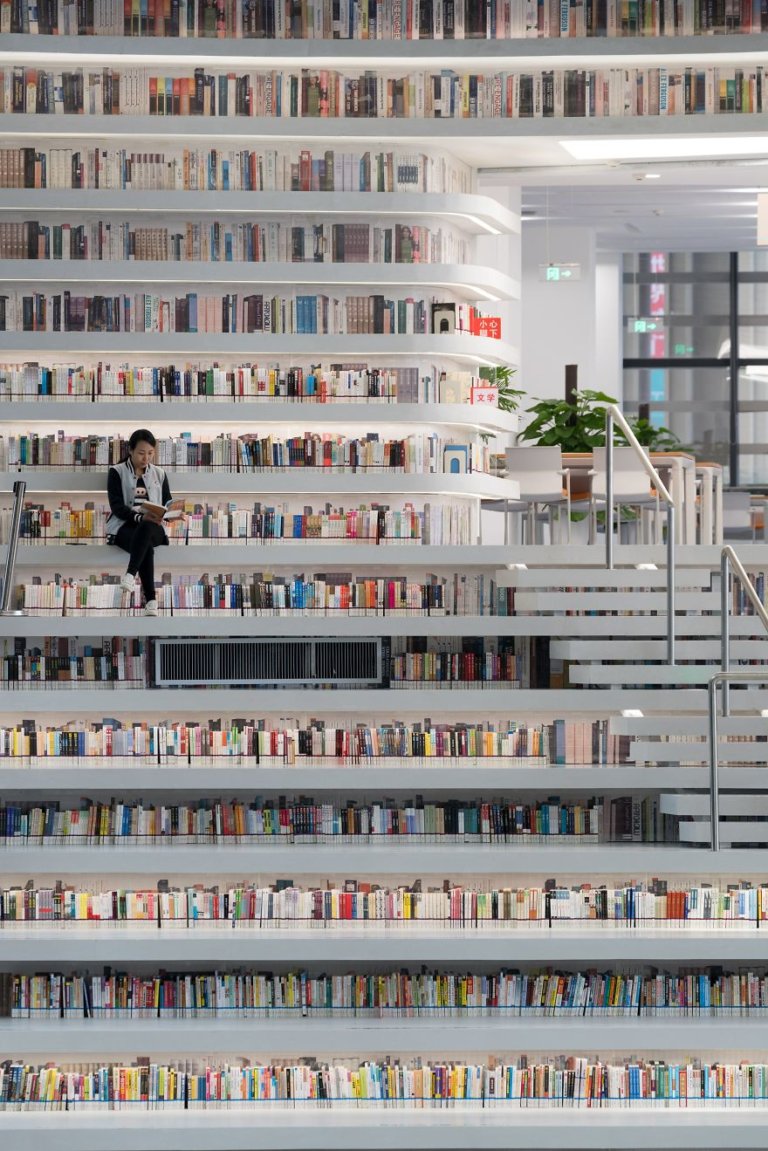 La più bella libreria del mondo è in Cina