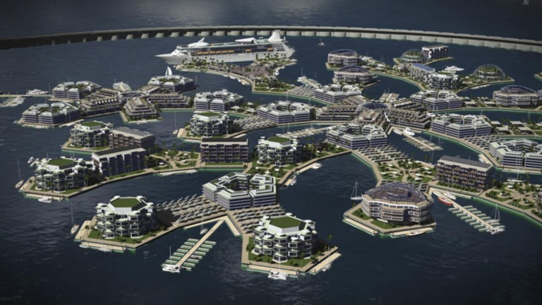 La prima città galleggiante del mondo