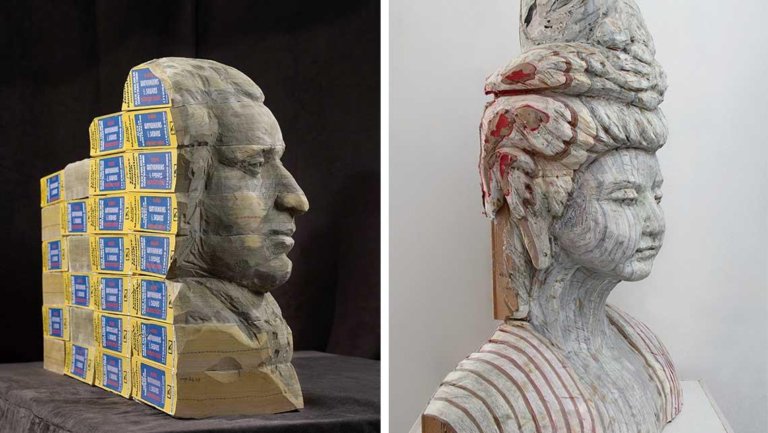 This Artist Makes Incredible Sculptures From Useless Old Books