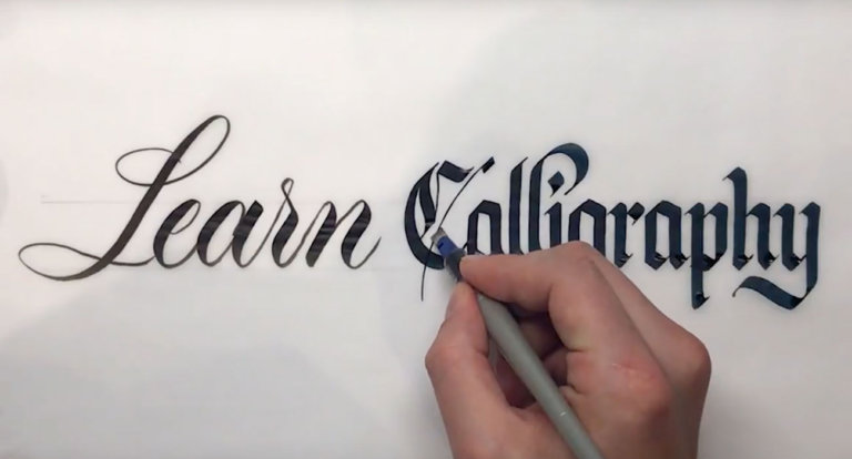 Learn calligraphy