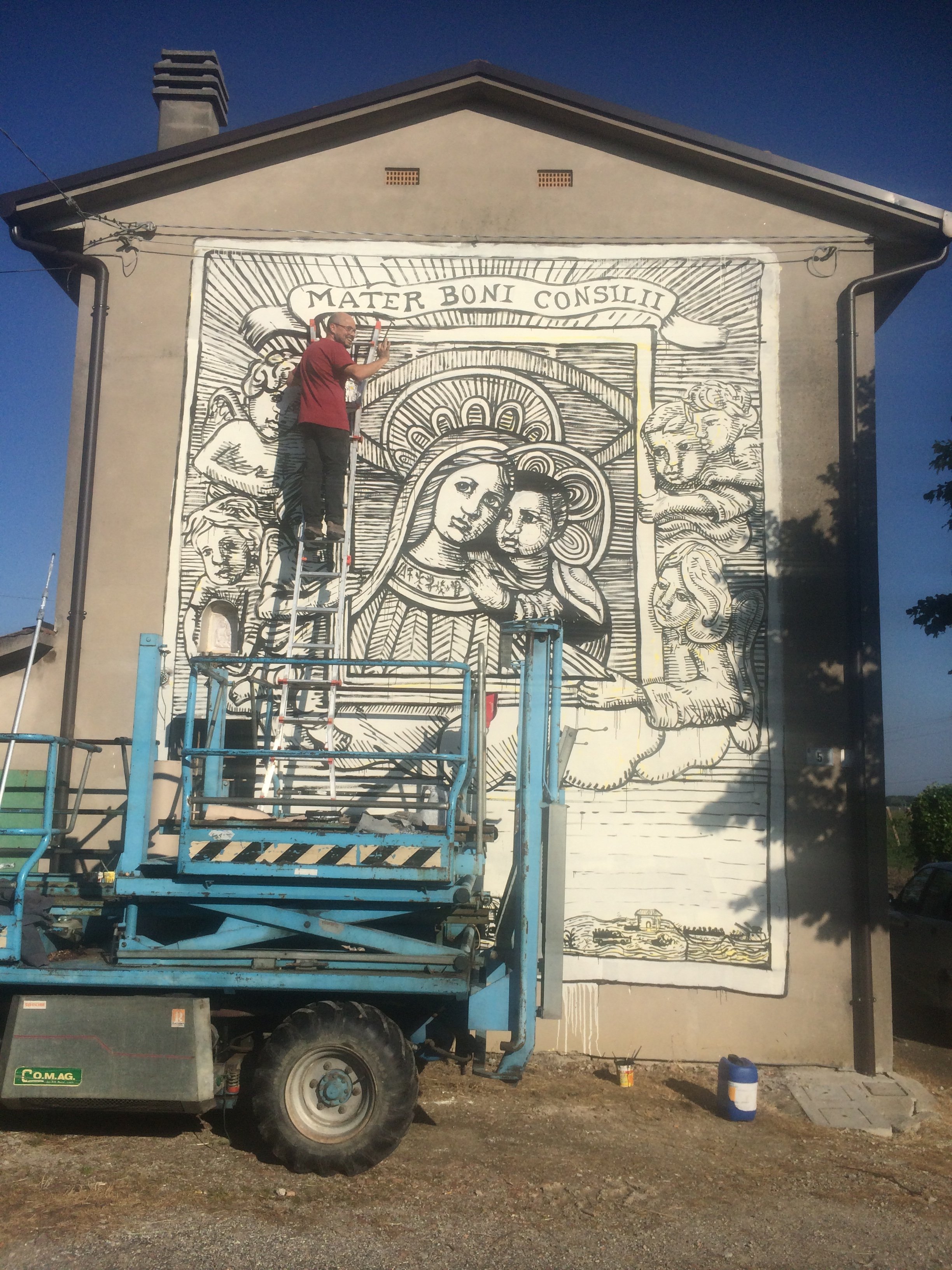 Tappa 6 - Budrio di Cotignola (RA) - Beata Vergine del Buon Consiglio e il Viaggio di Nestor