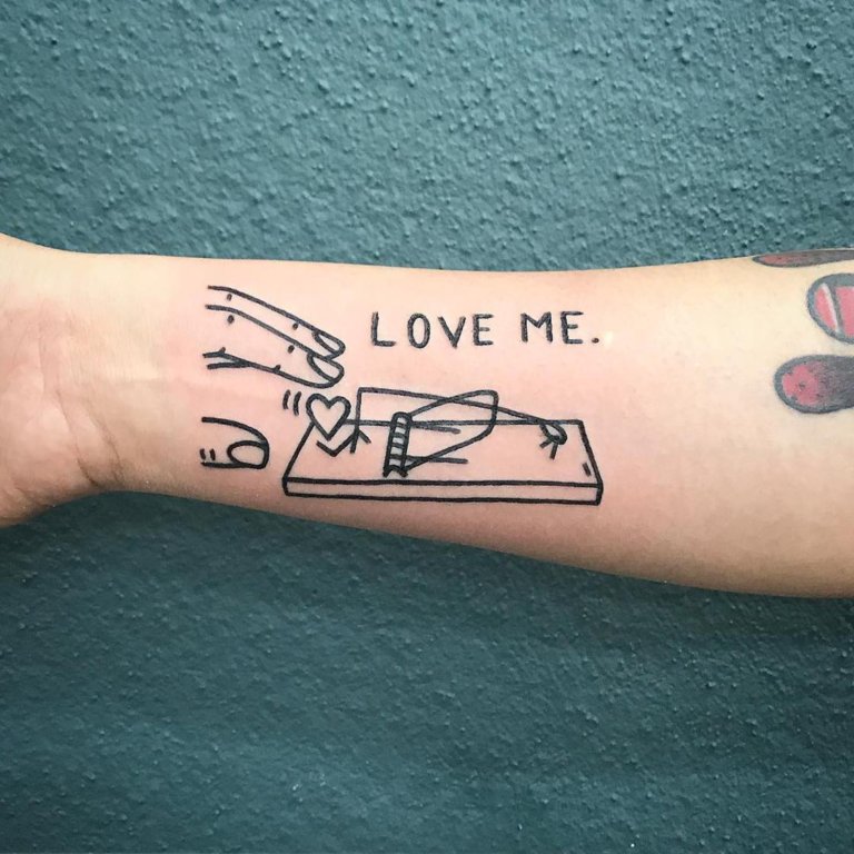 I tatuaggi irriverenti di The Magic Rosa