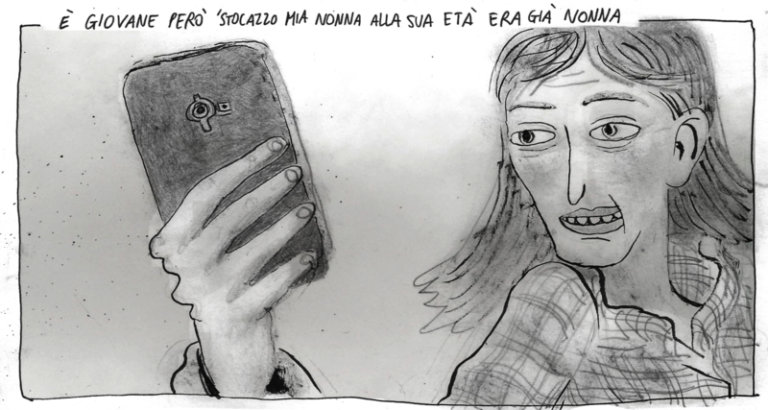 Spezzoni delle vite drammatiche, i fumetti sghembi di Juta