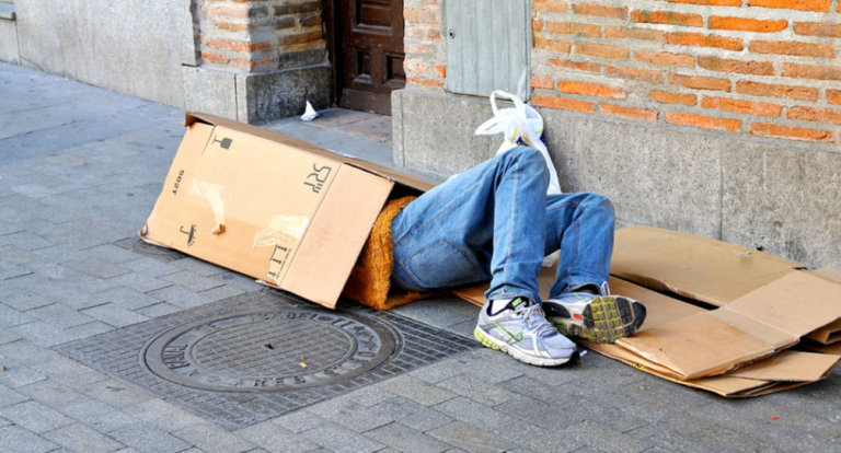Clochard natale