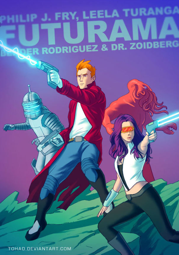 Futurama © Tohad (Sylvain Sarrailh)