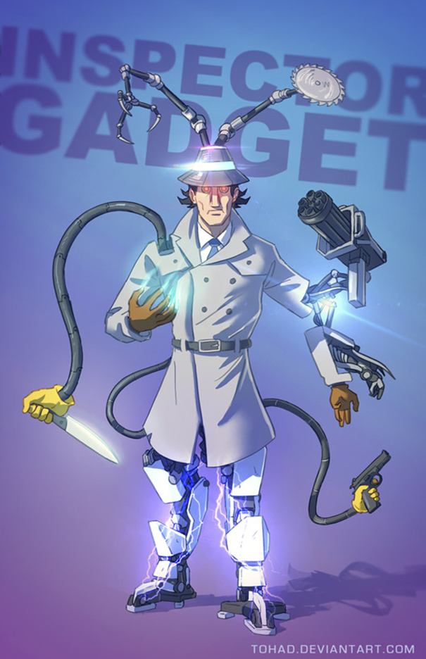 L'ispettore Gadget © Tohad (Sylvain Sarrailh)