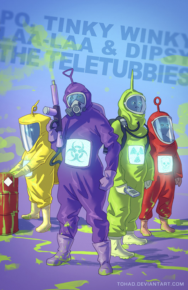 Teletubbies © Tohad (Sylvain Sarrailh)