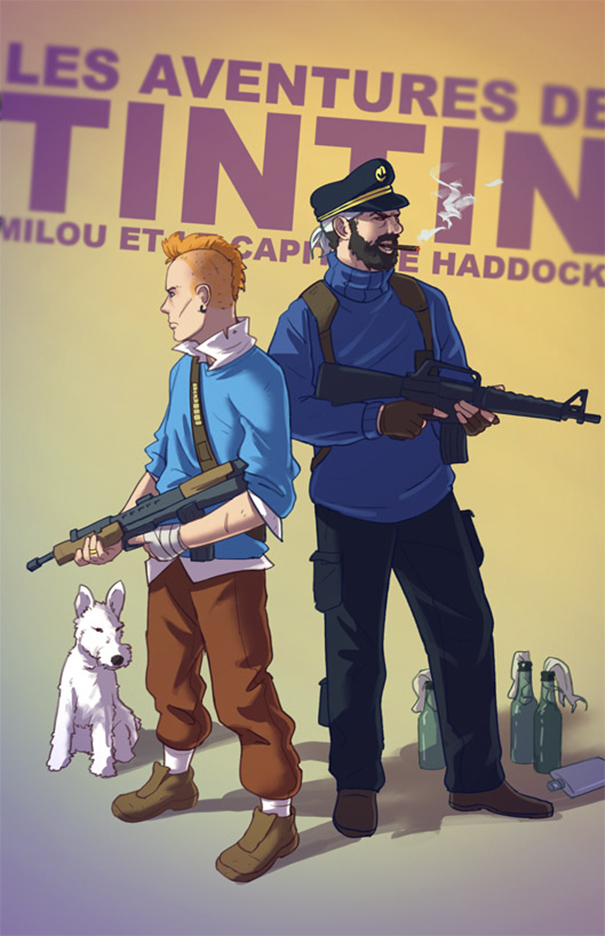 Tintin © Tohad (Sylvain Sarrailh)