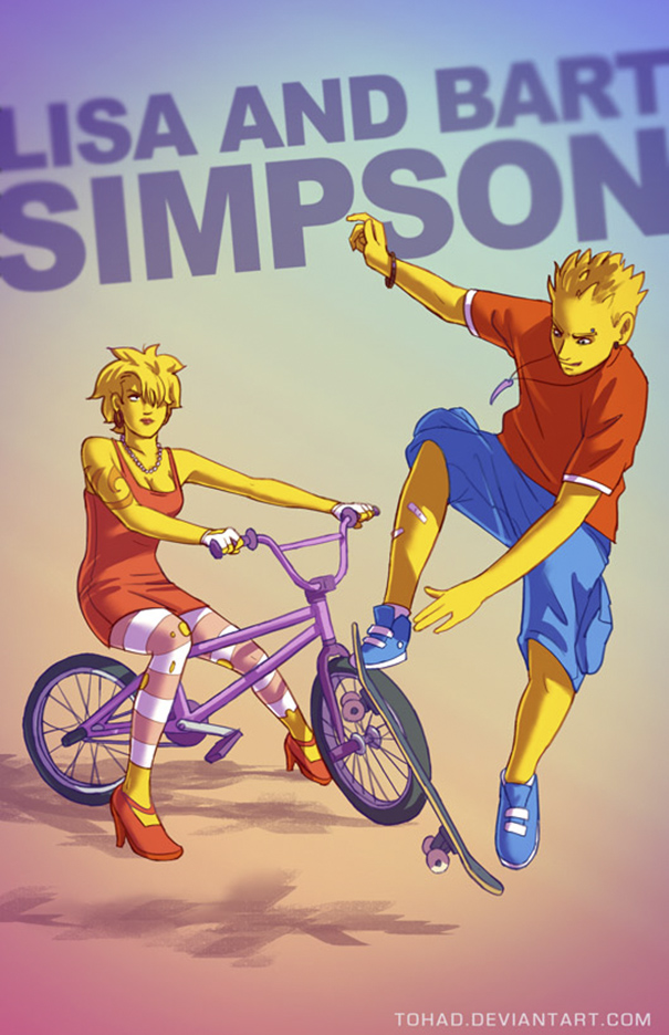 I Simpson © Tohad (Sylvain Sarrailh)