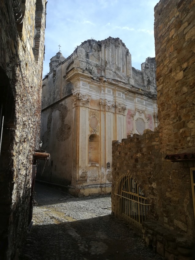 La chiesa di S.Egidio a Bussana Vecchia
