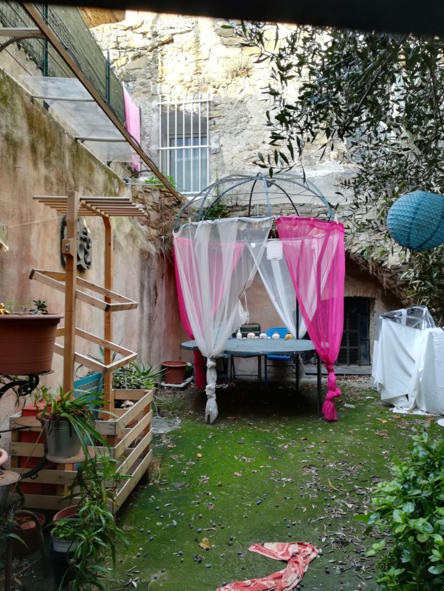 Bussana Vecchia, scorcio giardino