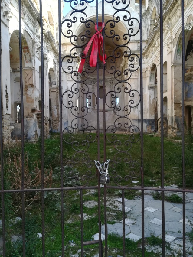 La chiesa di S.Egidio a Bussana Vecchia