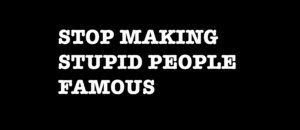 Stop people stupid