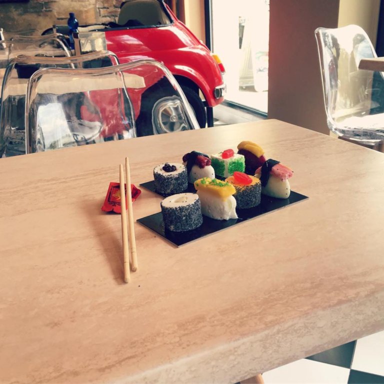 Il gelato sushi