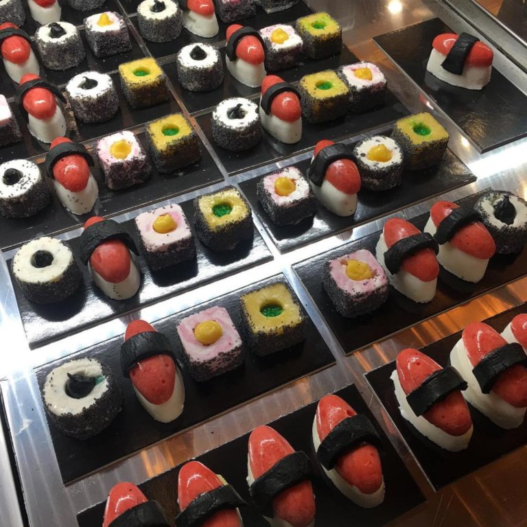 Il gelato sushi
