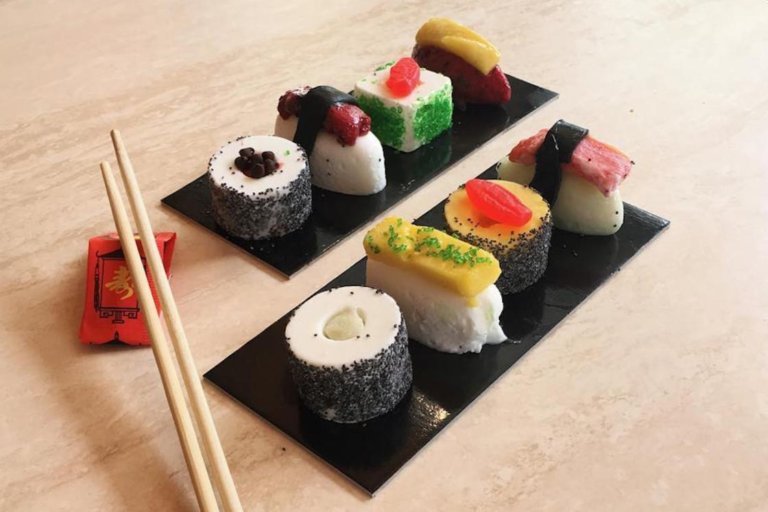 Il gelato sushi
