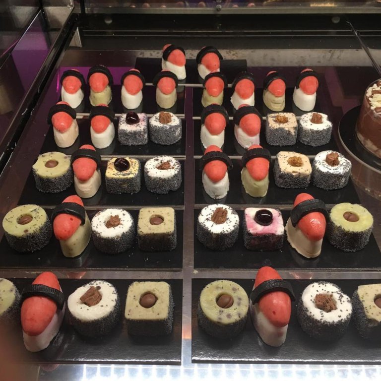 Il gelato sushi