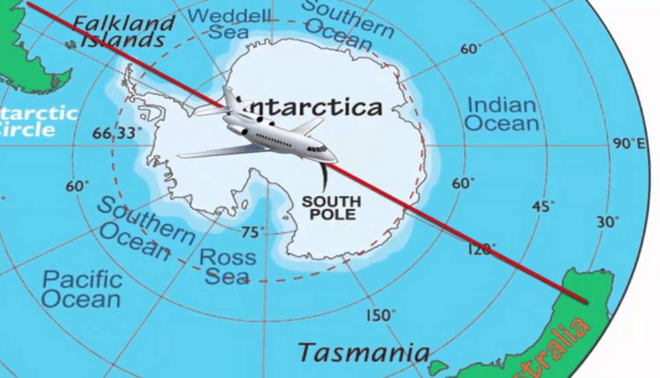 Perché la traversata intercontinentale in aereo non si fa così? Eh? Eh? Avrete mica freddo?