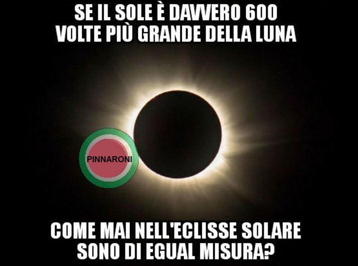 Come mai il Sole si riesce a prenderlo con due dita da lontano?