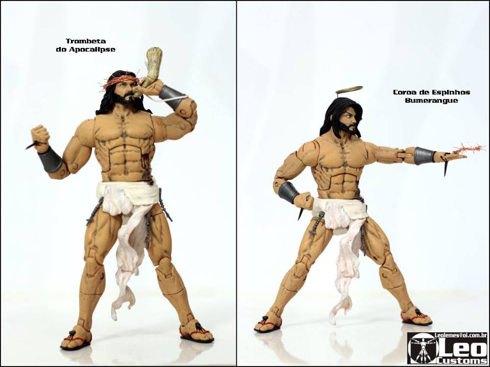 Tromba dell'Apocalisse e corona di spine boomerang