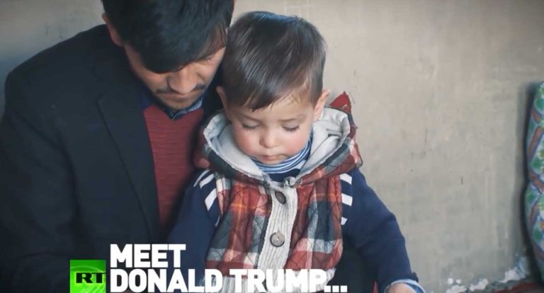 La storia bizzara del bambino afgano di nome Donald Trump