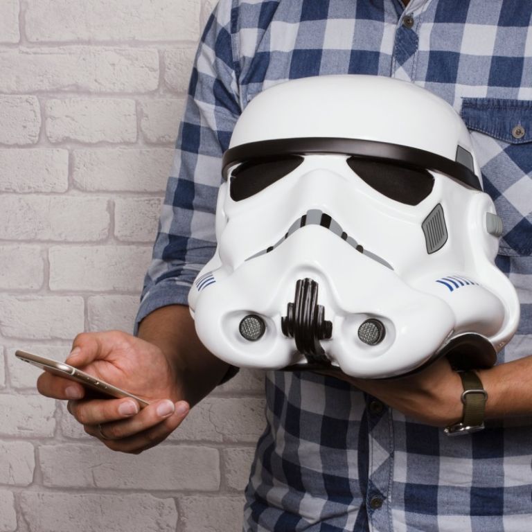 Speaker bluetooth stormtrooper