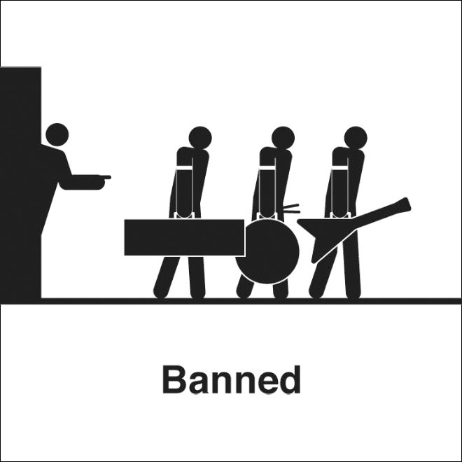 Banned = Vietato