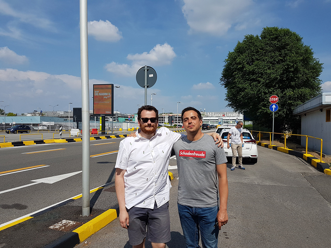 Aeroporto di Linate: l'arrivo