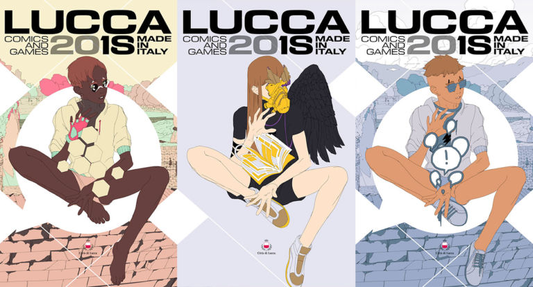 Il poster del Lucca Comics & Games 2018 creato da LRNZ è totalmente personalizzabile