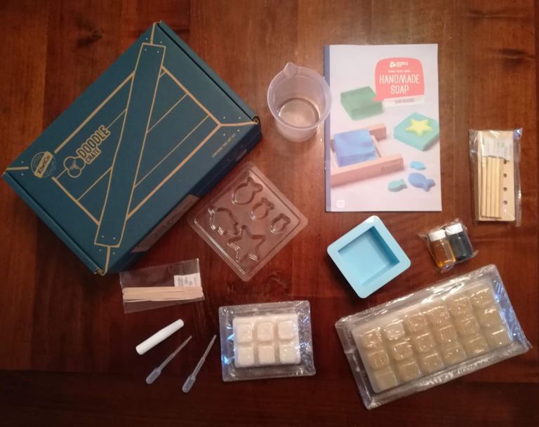 Doodle crate sapone fatto in casa kit
