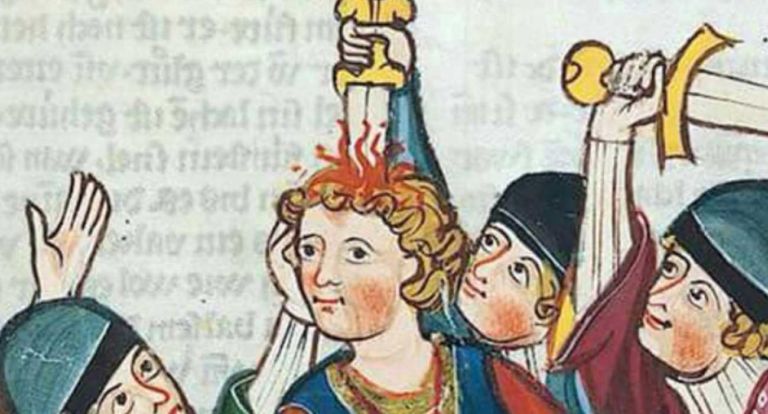 Gente nell’arte medievale che muore male e non gliene frega niente