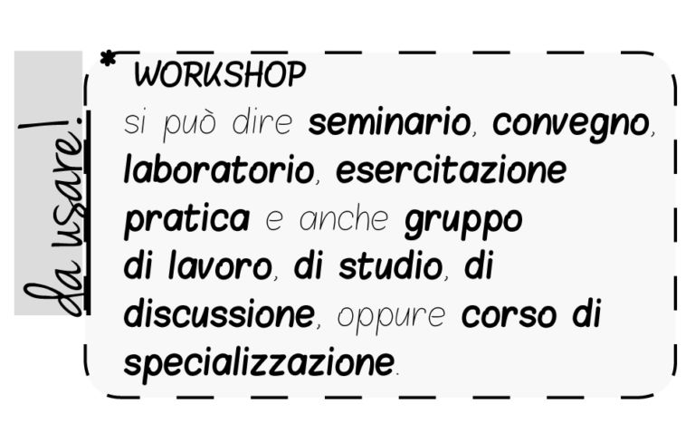 Workshop