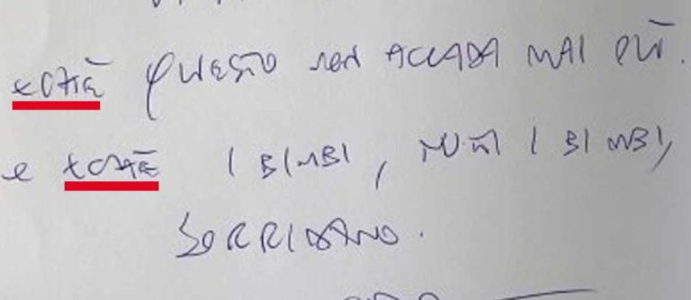 Prima l’italiano. Salvini ha scritto “Xché questo non accada mai più” al memoriale dell’Olocausto a Gerusalemme